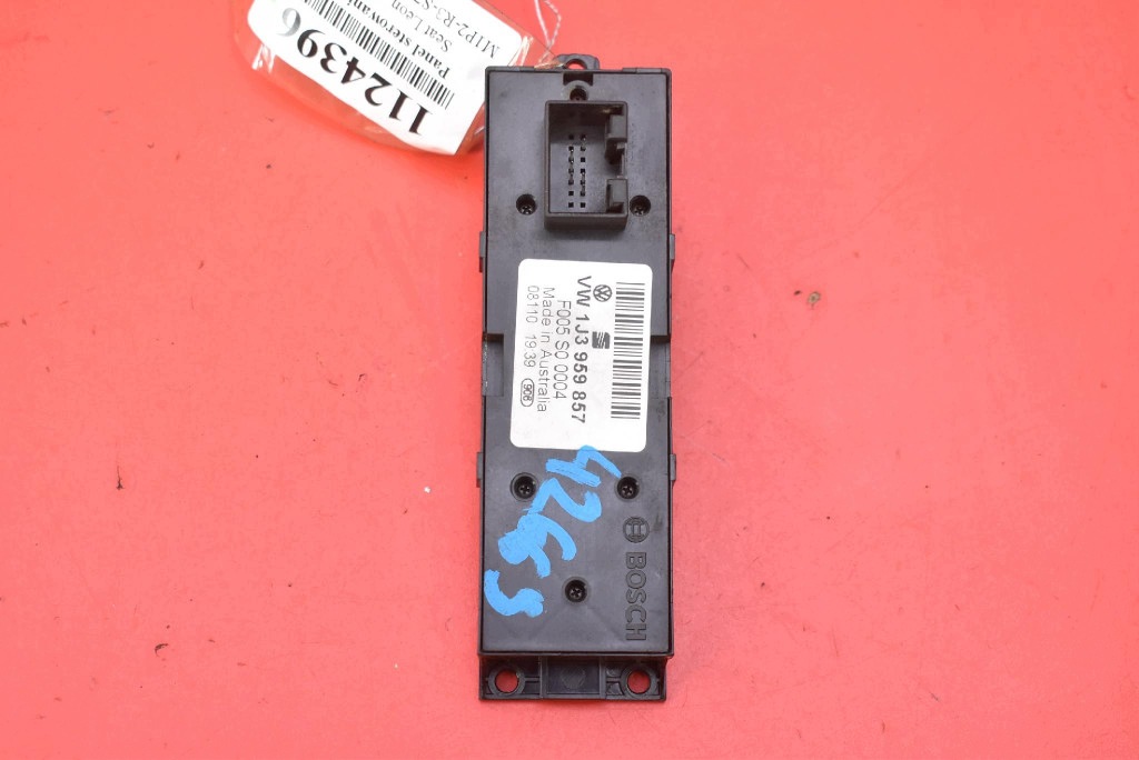 control panel of the window EU 1J3959857 SEAT LEON 1 and HB 99-05