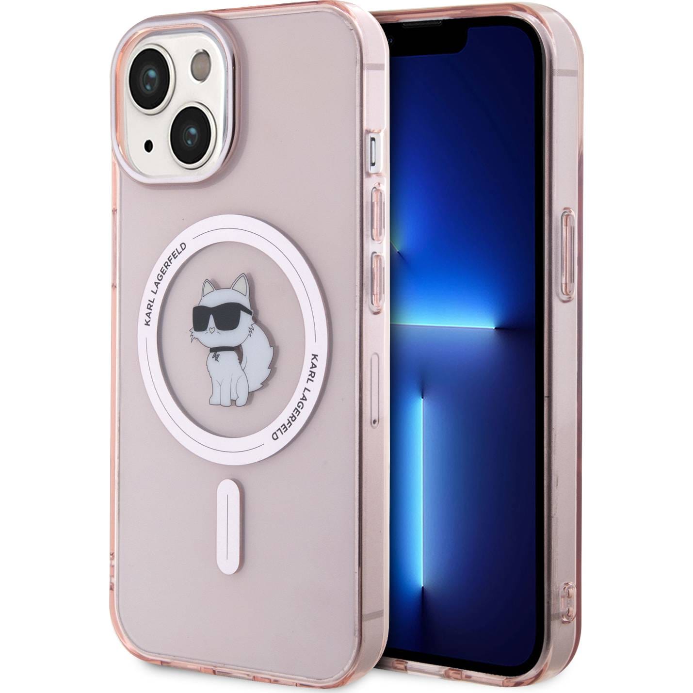 Pouzdro Karl Lagerfeld pro MagSafe iPhone 15, ochranné, obal na telefon