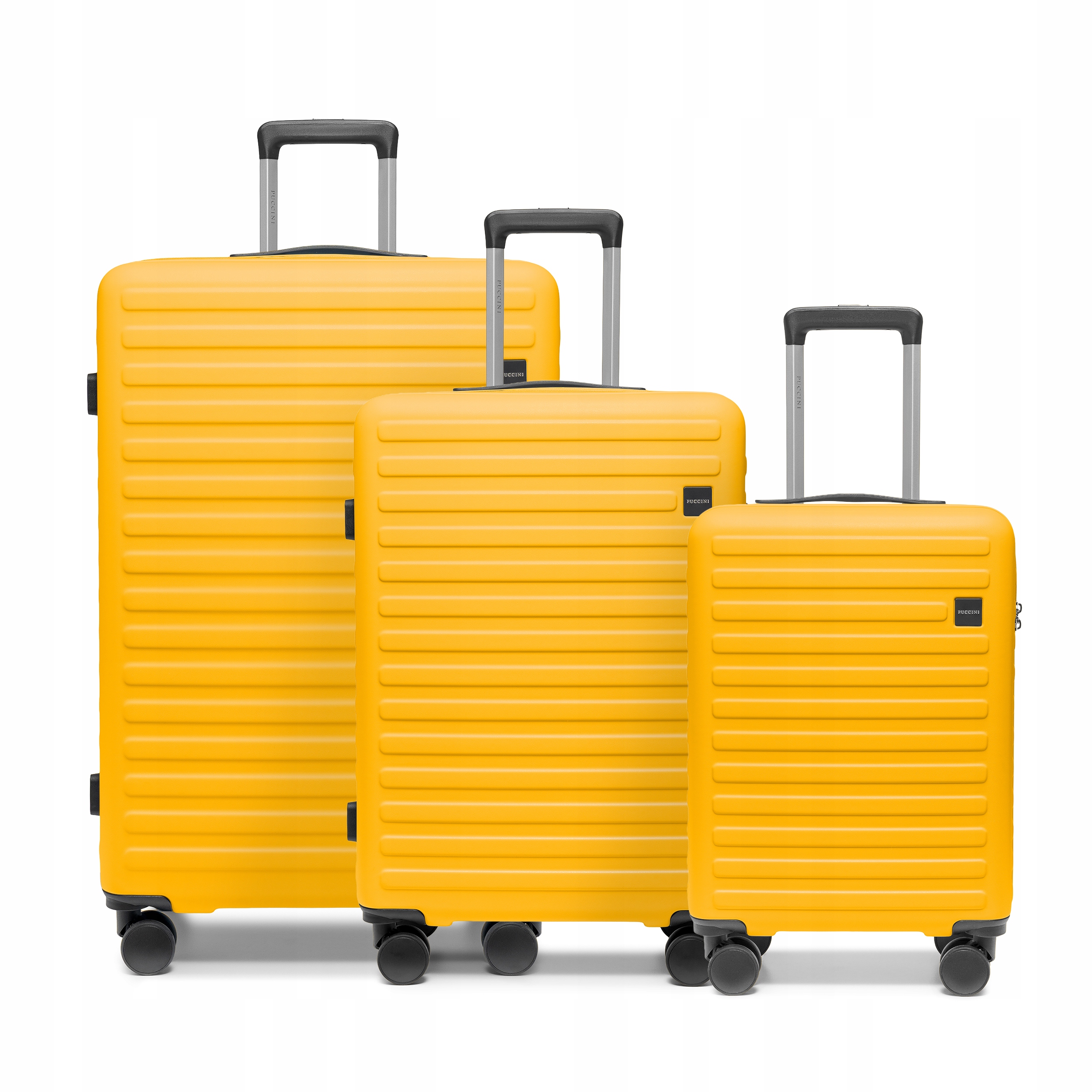 Puccini Zestaw Walizek Podróżnych Duża Średnia Kabinowa Pc 3w1 PC035-6D