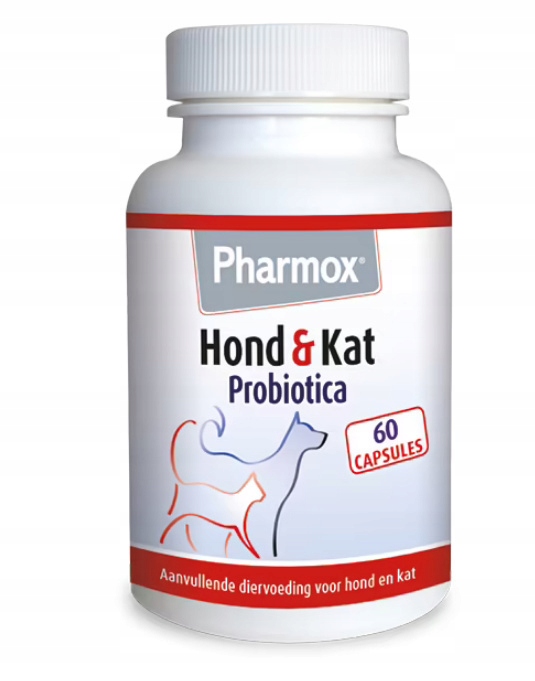 Levně Pharmox Probiotica probiotikum pro psy a kočky 60 kapslí