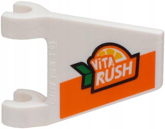 

Lego 44676pb055 Flaga 2x2 Vita Rush Nowa (1g)