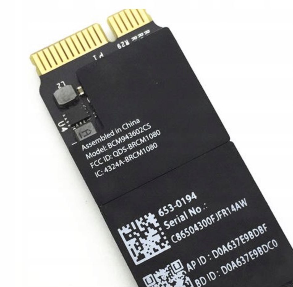 Macbook 13' A1425 KARTA BEZPRZEWODOWA WiFi