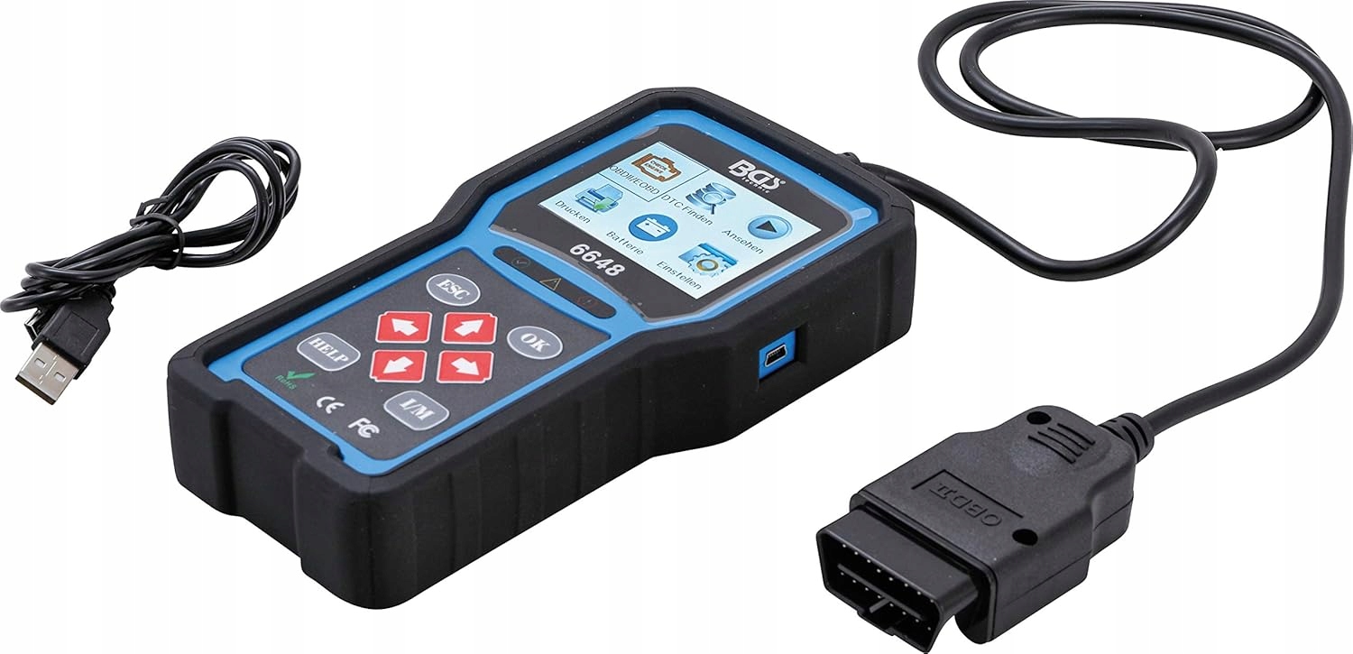 Bgs 6648 Zariadenie na diagnostiku chýb Obd 2 (eobd)