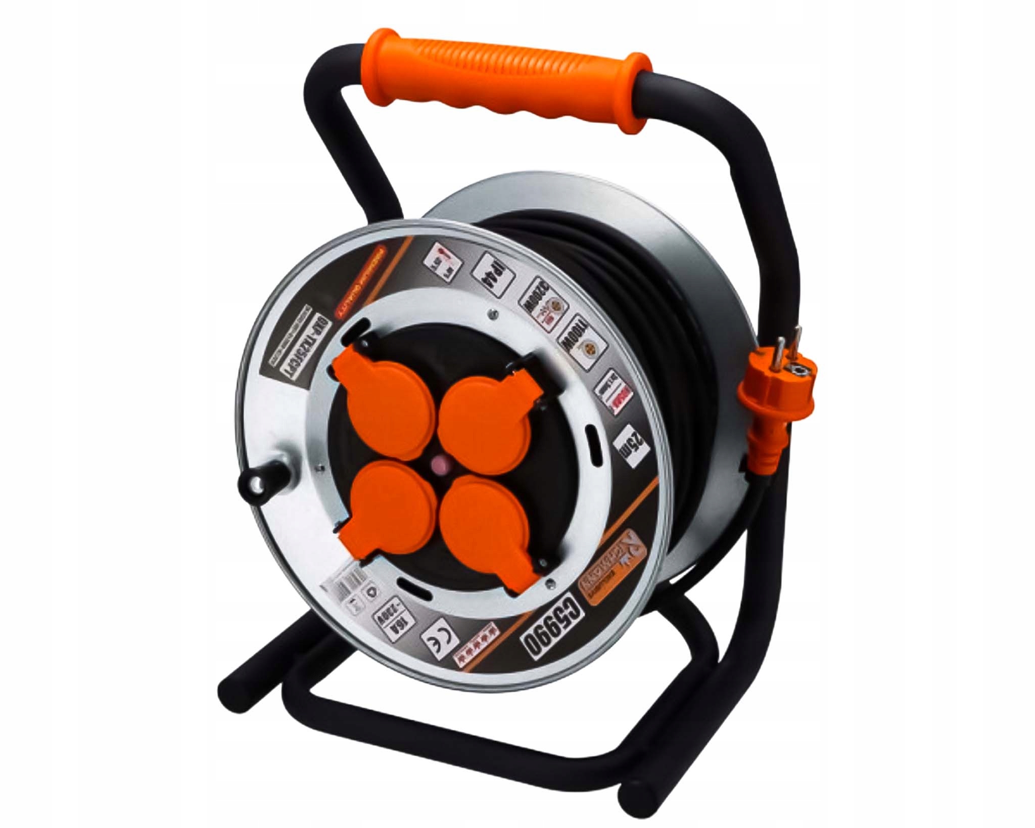 Předsádkový ventilátor 25 m 4 zásuvky 3*1,5 Corona C5990