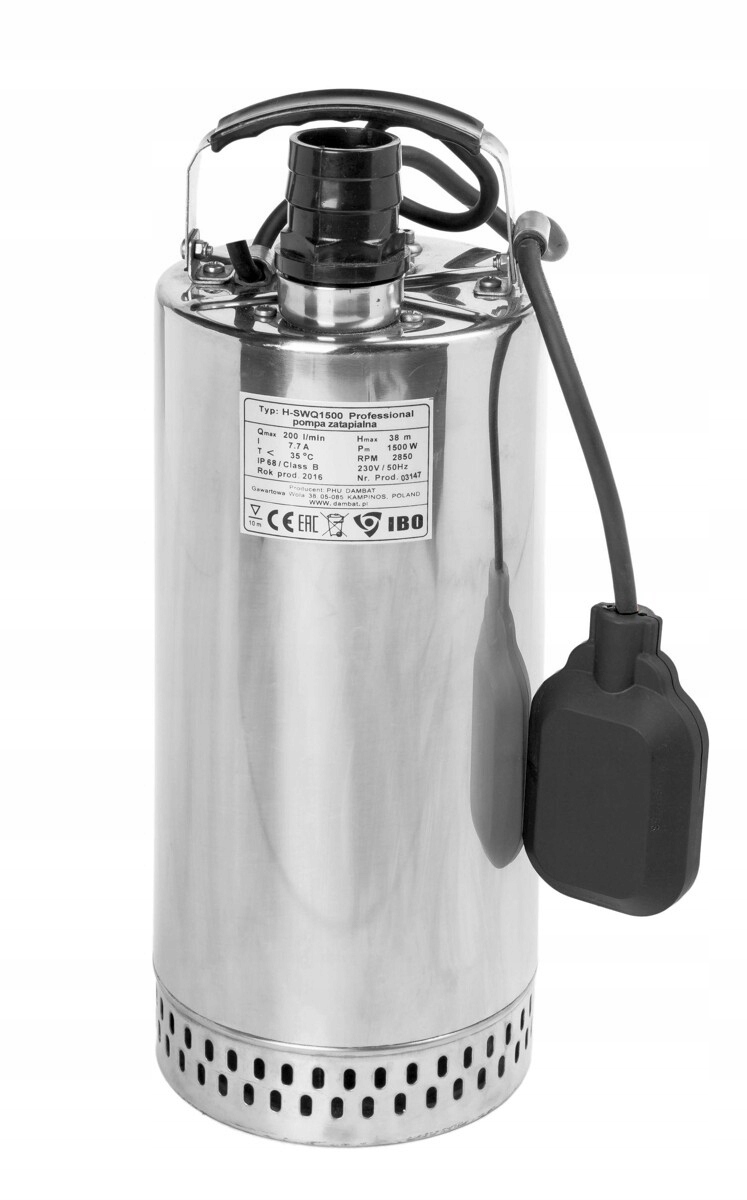 Swq 1100 ponorné čerpadlo 230V Ibo Dambat