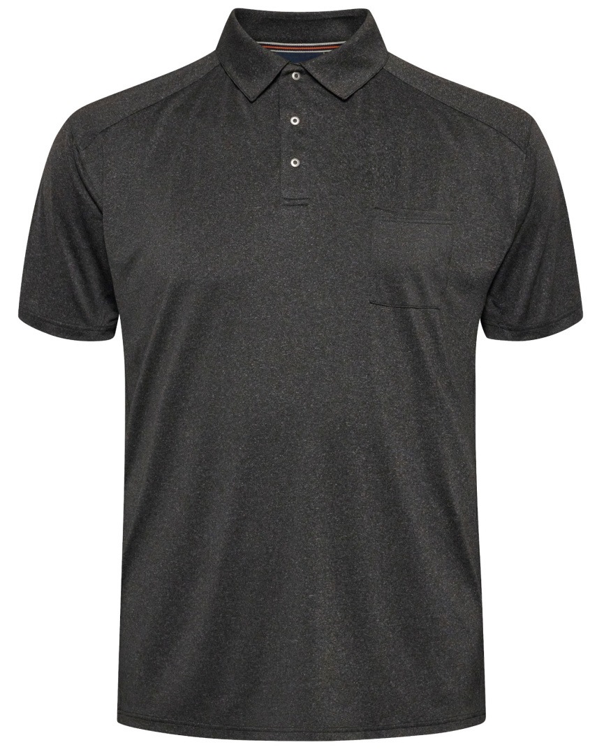 North 56 4 Polo cool effect Šedá 5XL obvod 160cm