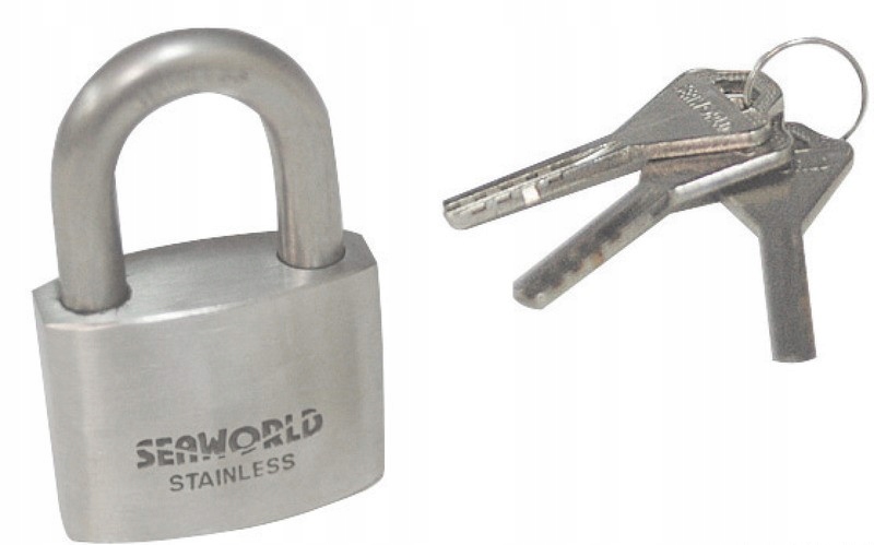 ПРОТИУГІННИЙ ЗАМОК + КЛЮЧ FISHER 50 ММ 3802550