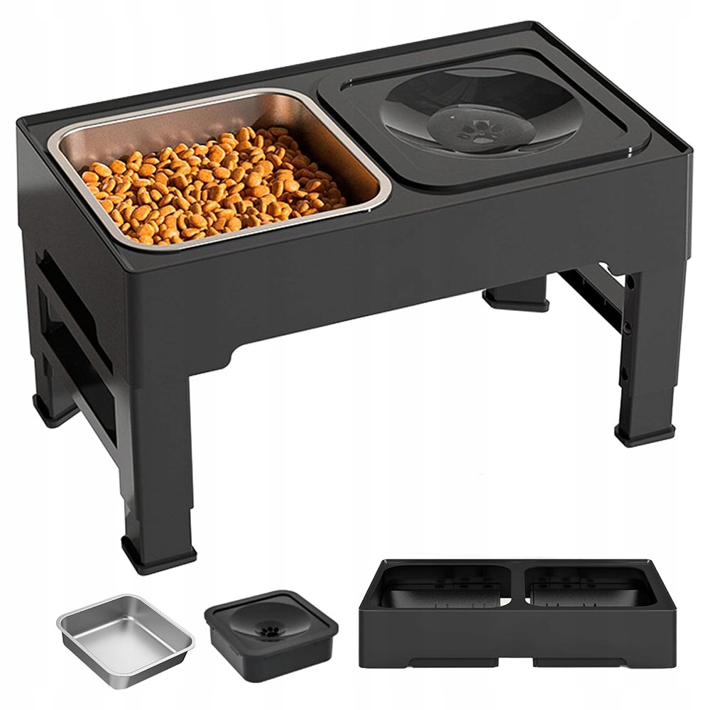 Levně Sada misek pro psy odolná proti stříkající vodě a suchému krmivu