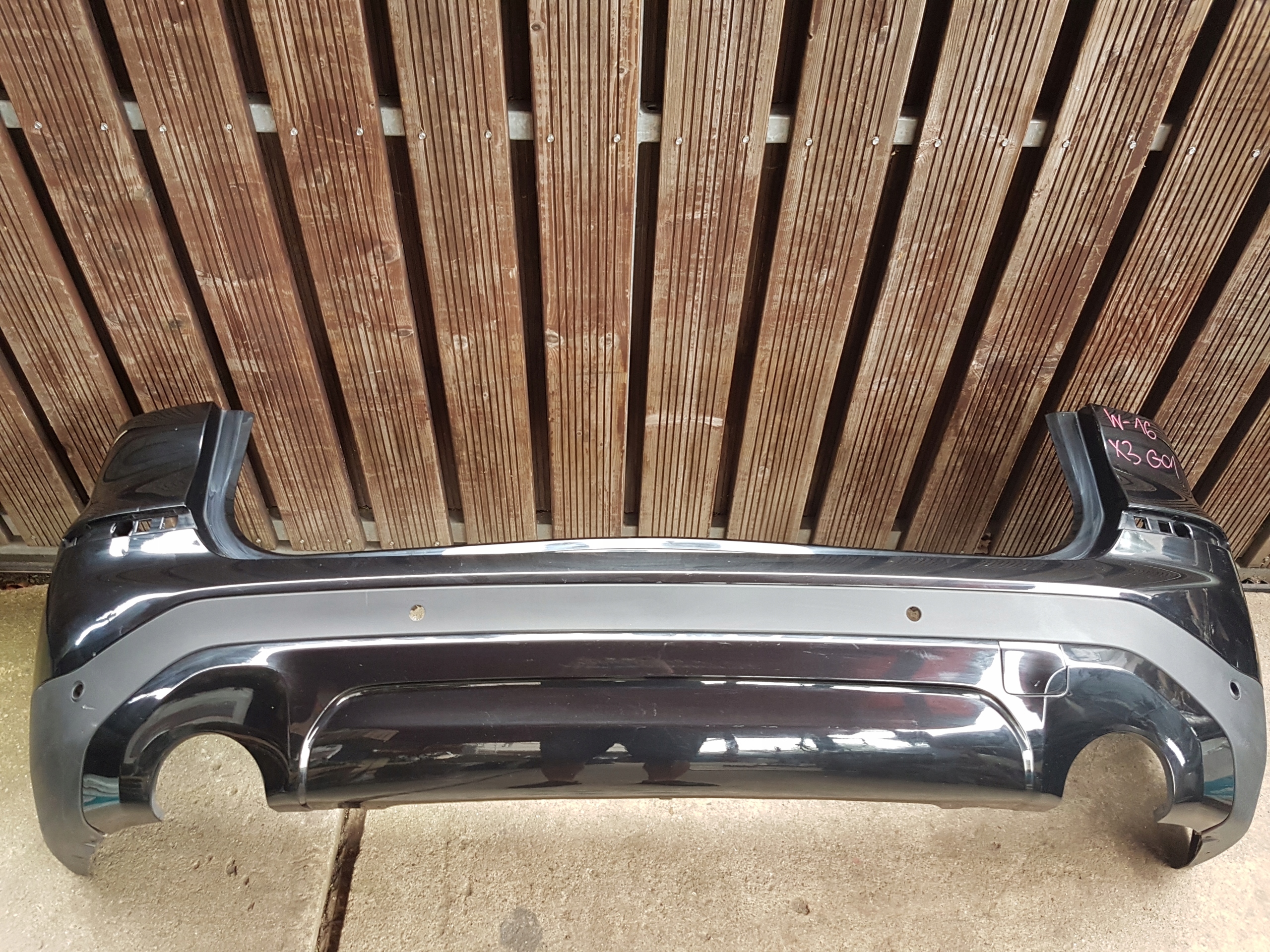 bumper rear BMW X3 G01