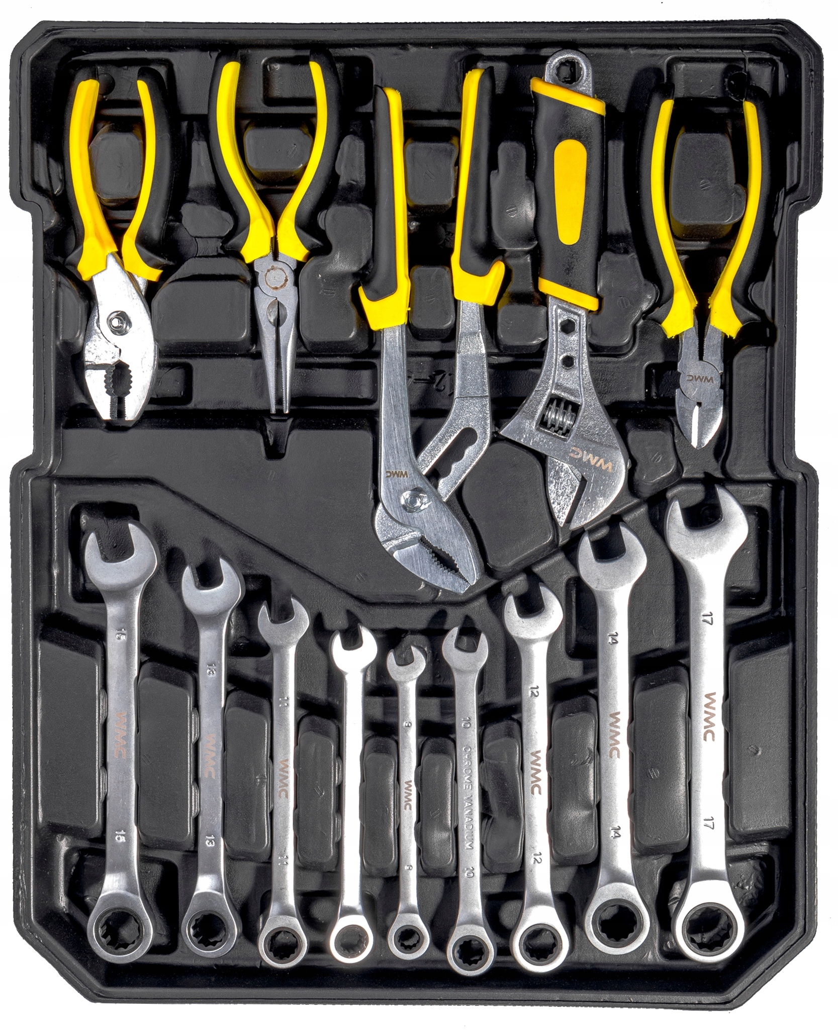 Jeu D'embouts Universels - Acier Au Chrome Vanadium - 122 Pièces