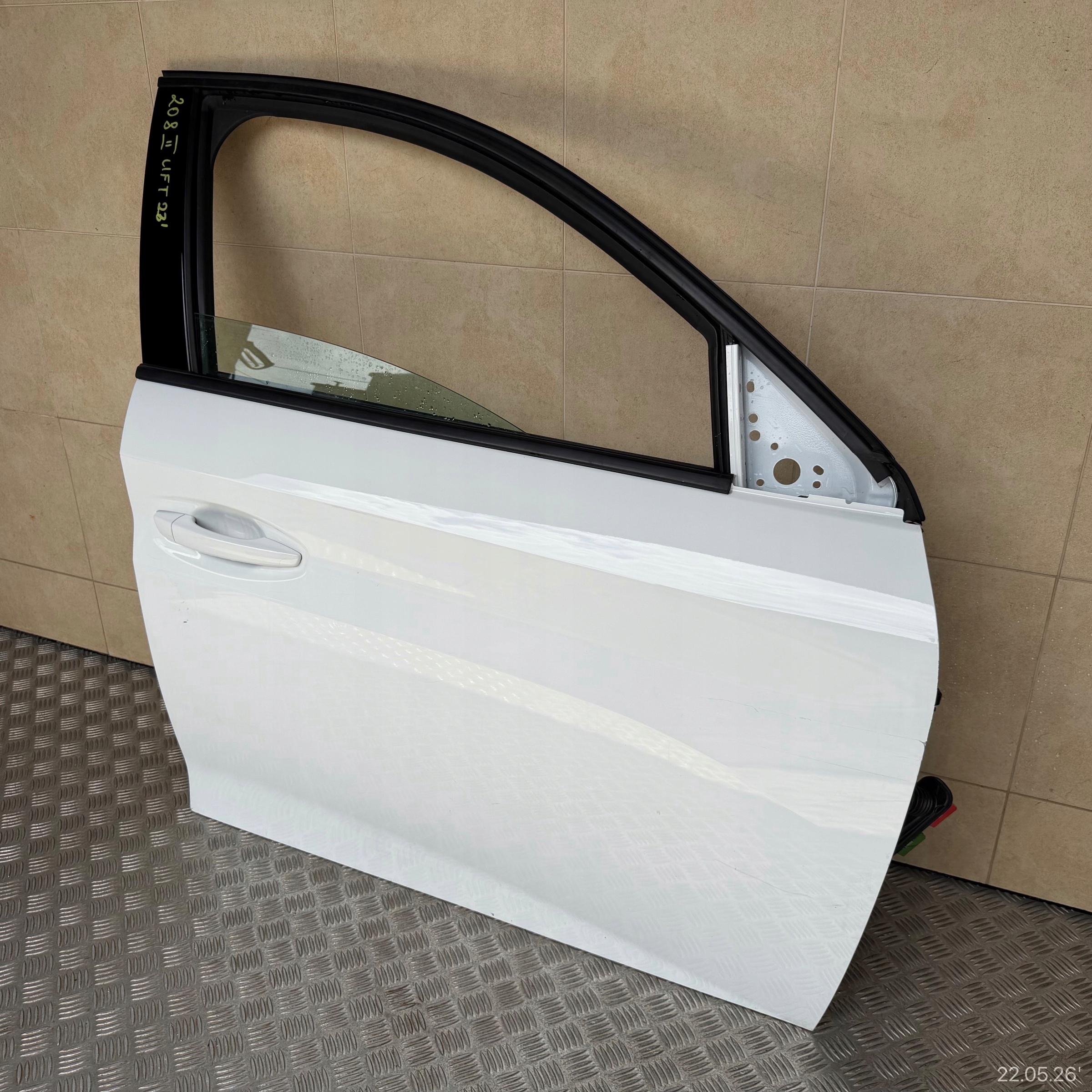 door complete front right PEUGEOT 208 II LIFT 2023 ROK