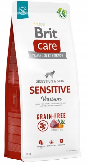Levně Brit Care Grain Free Sensitive Venison 12 kg
