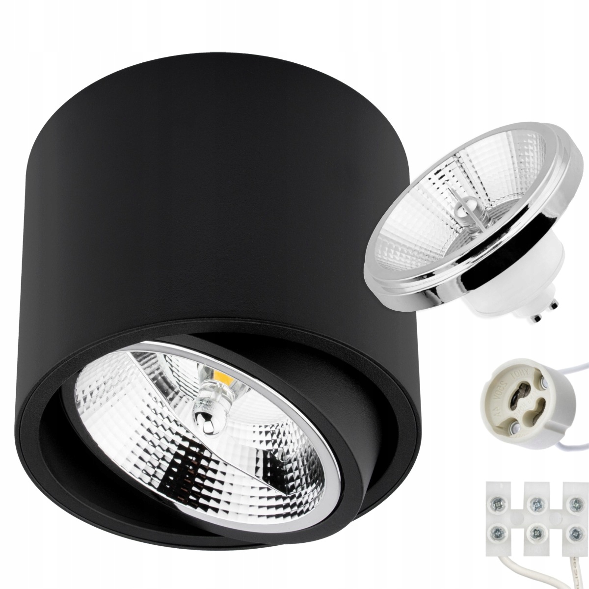 

Oprawa Natynkowa AR111 Tuba Ruchoma GU10 Led