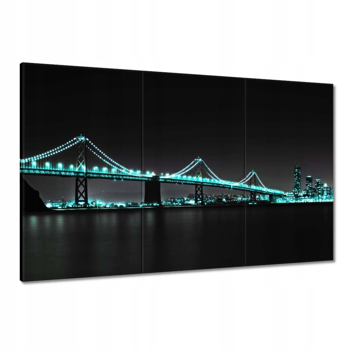 Obrazy 120x80 Tyrkysová světýlka