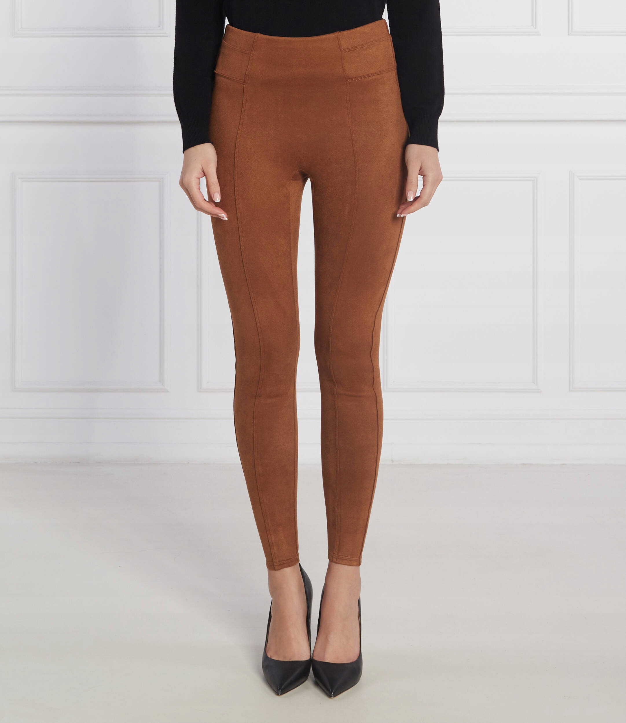 Legíny z umělého semiše Spanx S