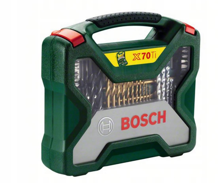 BOSCH ZESTAW WIERTEŁ I BITÓW TITANIUM X 70 ELEMENT Kod producenta 2607019329