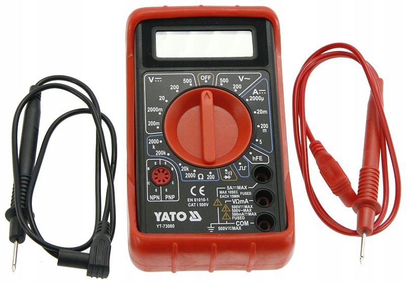 

Yato Miernik uniwersalny cyfrowy buzer YT-73080