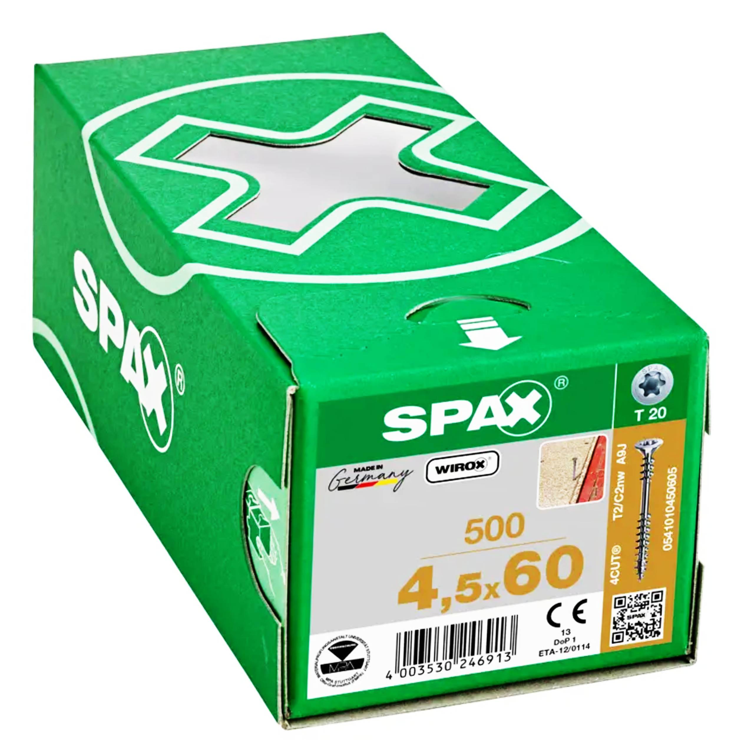 Šroub do podlahových desek Osb a stropní čalounění 4,5x60 balených 500ks