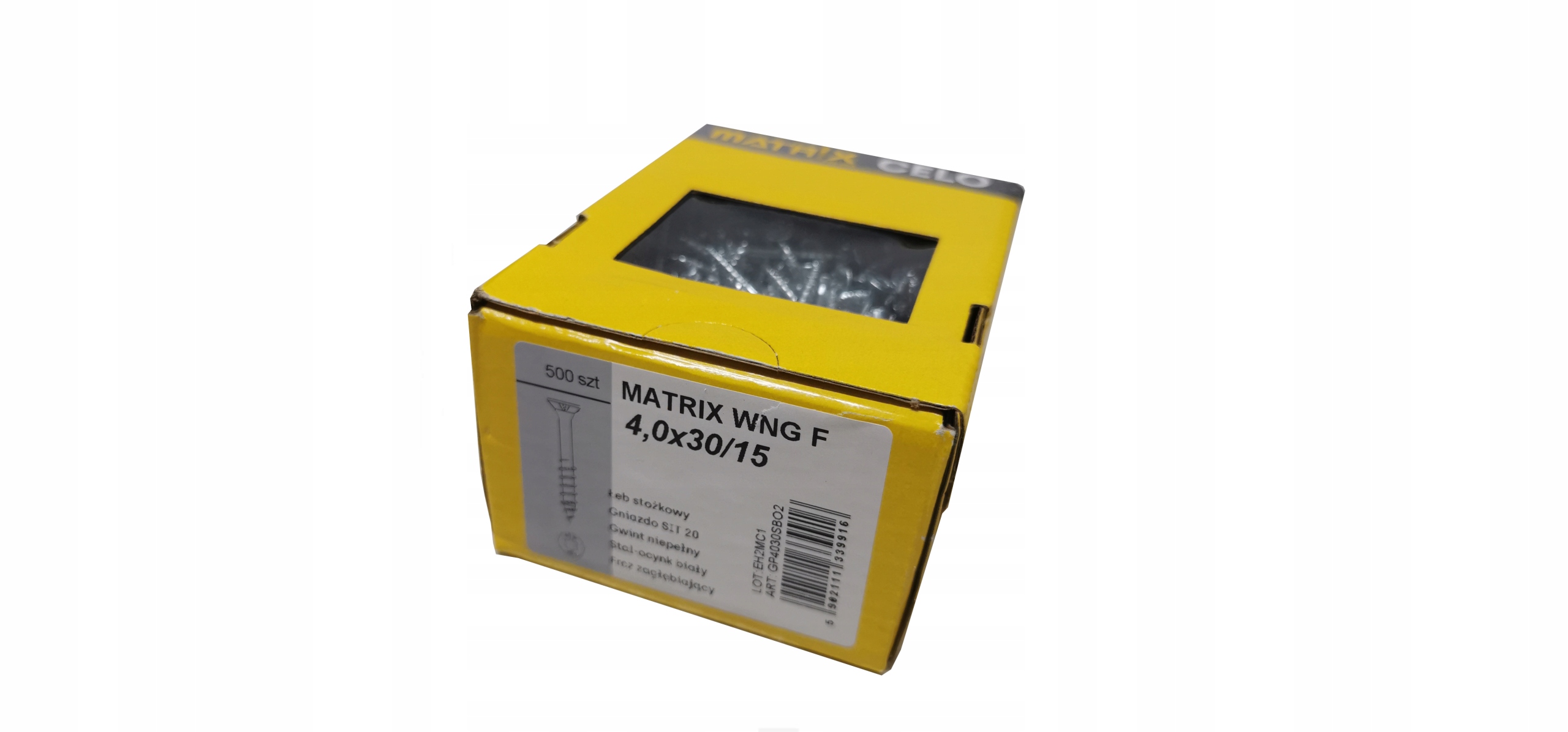 

Wkręty Do Drewna Matrix 4X30MM 500szt.