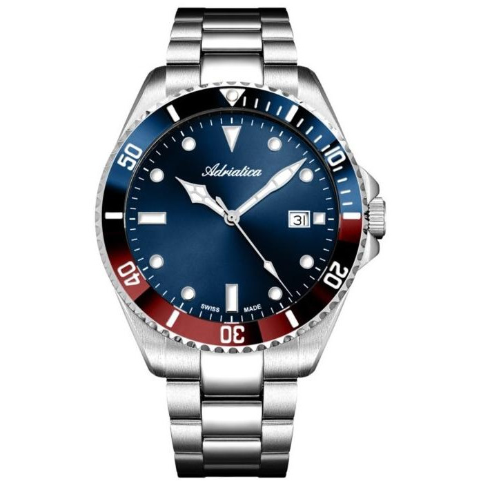 Pánské Hodinky Adriatica A8347.T195QR stříbrné