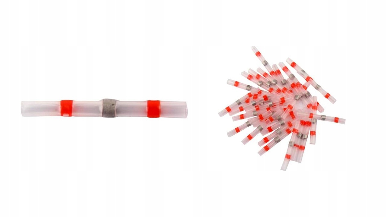 Zestaw Rurek Rurki Termokurczliwe Z Cyną 2,7x40mm