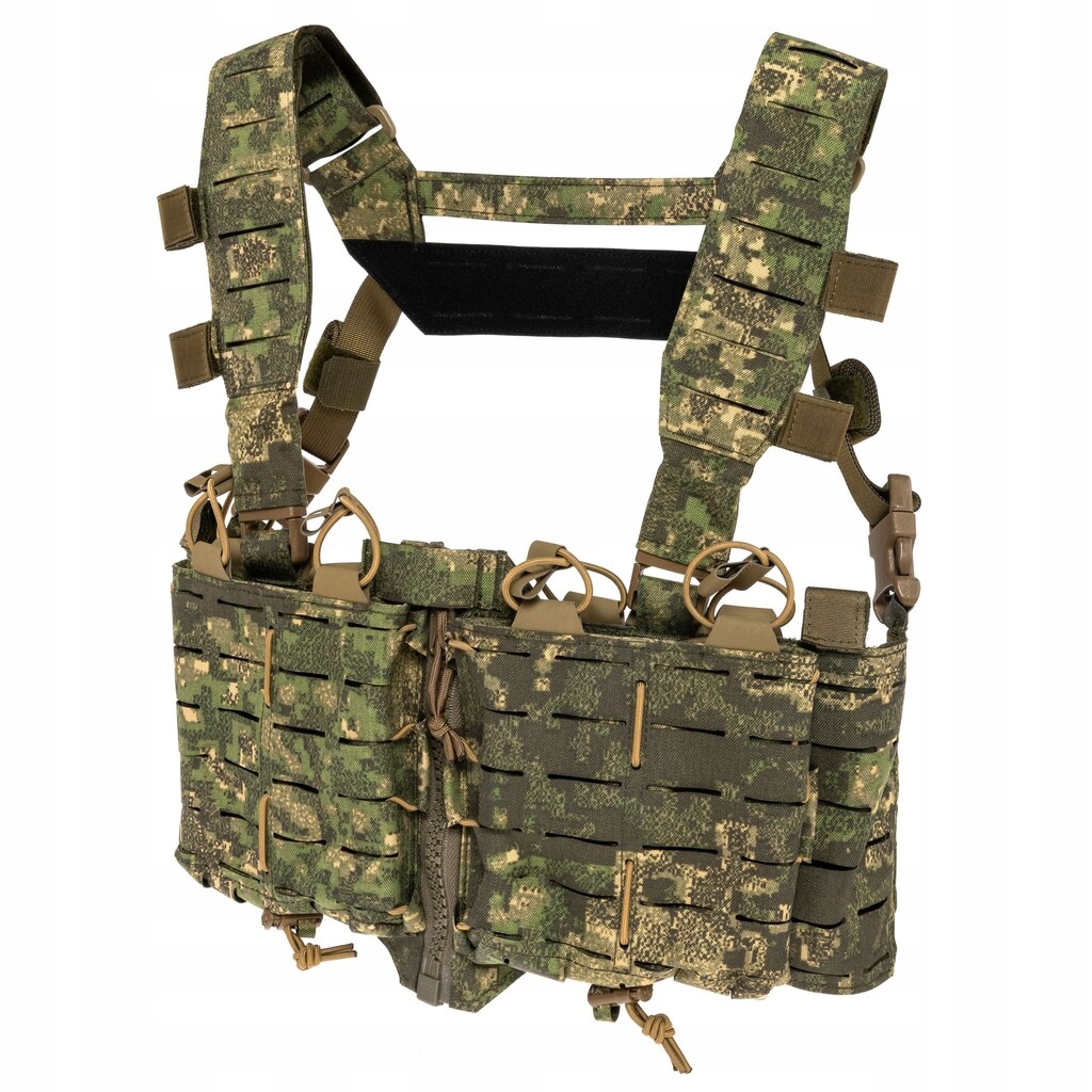 Taktická vesta Maskáčový Direct Action Tempest Chest Rig Pencott Wildwood