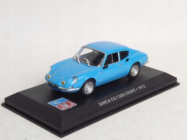 Simca Cg 1300 Coupe Altaya 1:43