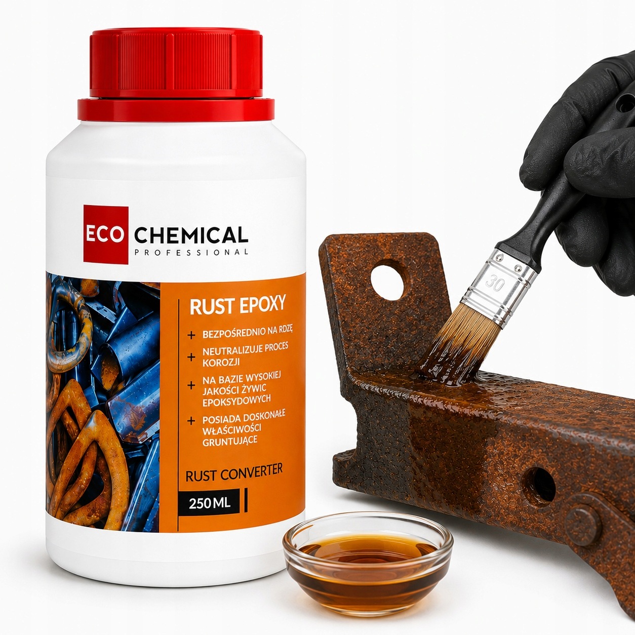 Neutralizator rdzy 2w1 podkład Rust Epoxy 250 ml EcoChemical