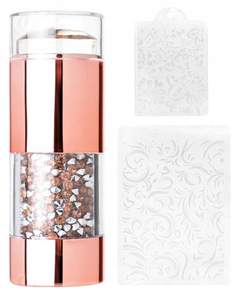 ŻELOWY STEMPEL DO PAZNOKCI + ZDRAPKA ZDOBIENIA