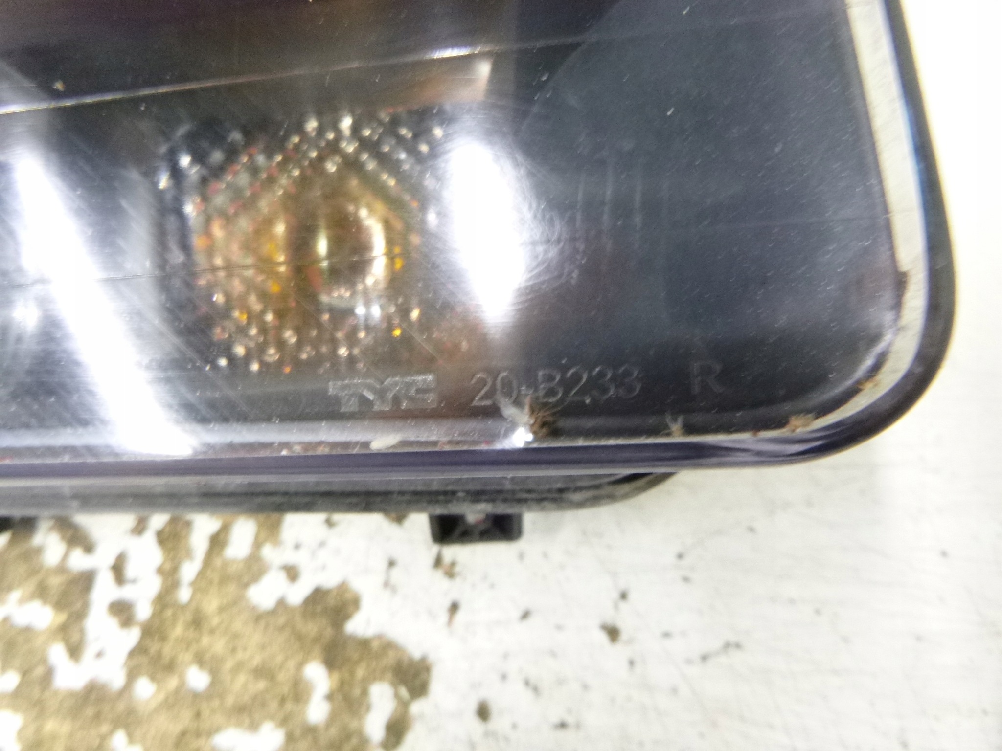 light reflektor front right FIAT DOBLO and 2001-2005 TYC 20-B233 right