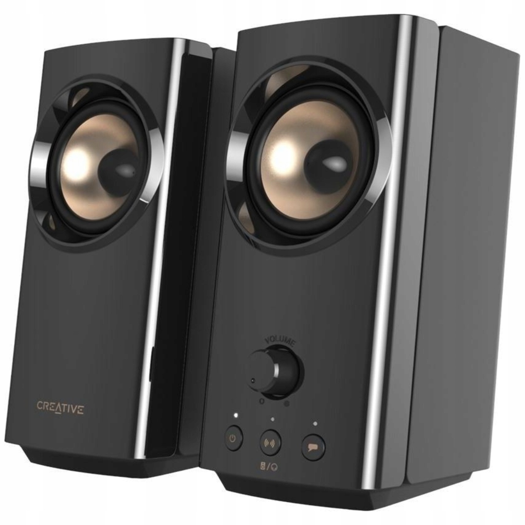 Creative Káblové reproduktory T60 Stereo 2.0 50Hz-20kHz 60W Bt 5.0 Vynikajúce