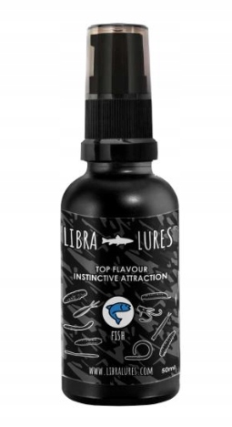 Aromat Zapachowy Wędkarski Atraktor Libra Lures Zapach Ryby 50 ML Atomizer