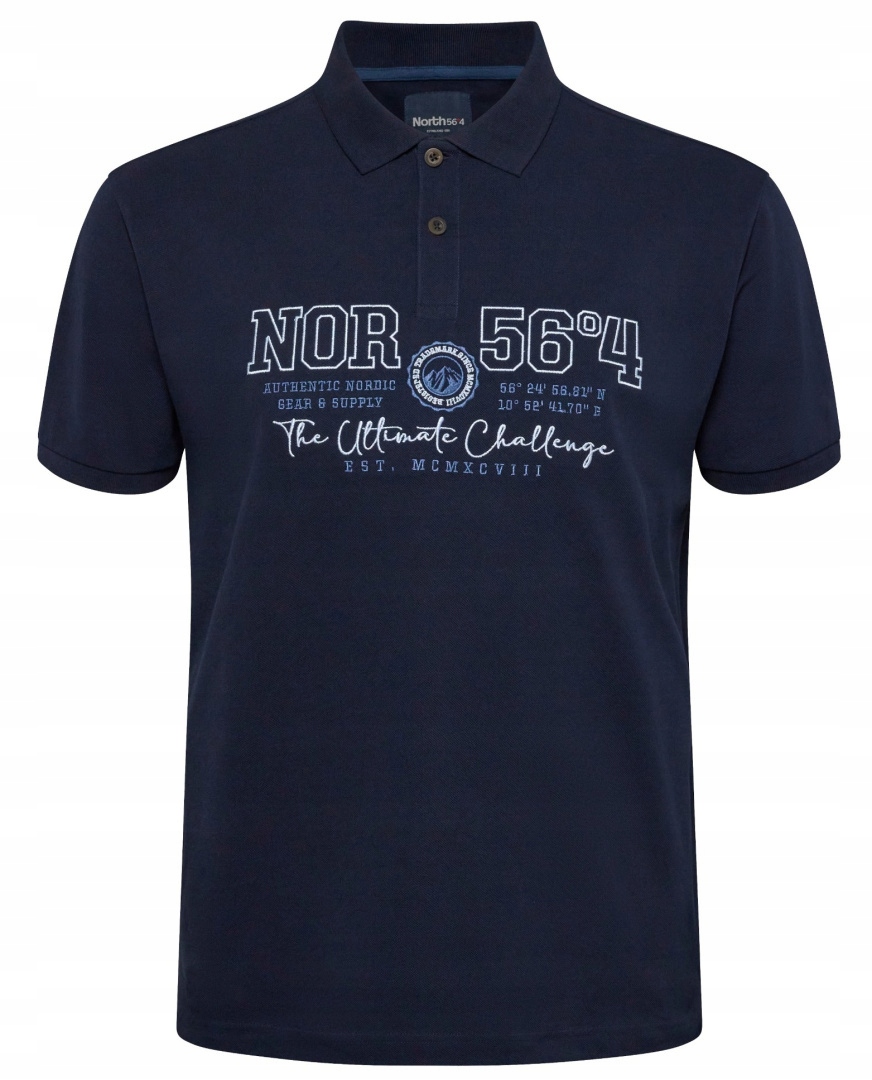 North 56 4 Velké Polokošile Námořnická Modrá 7XL obvod 180 cm