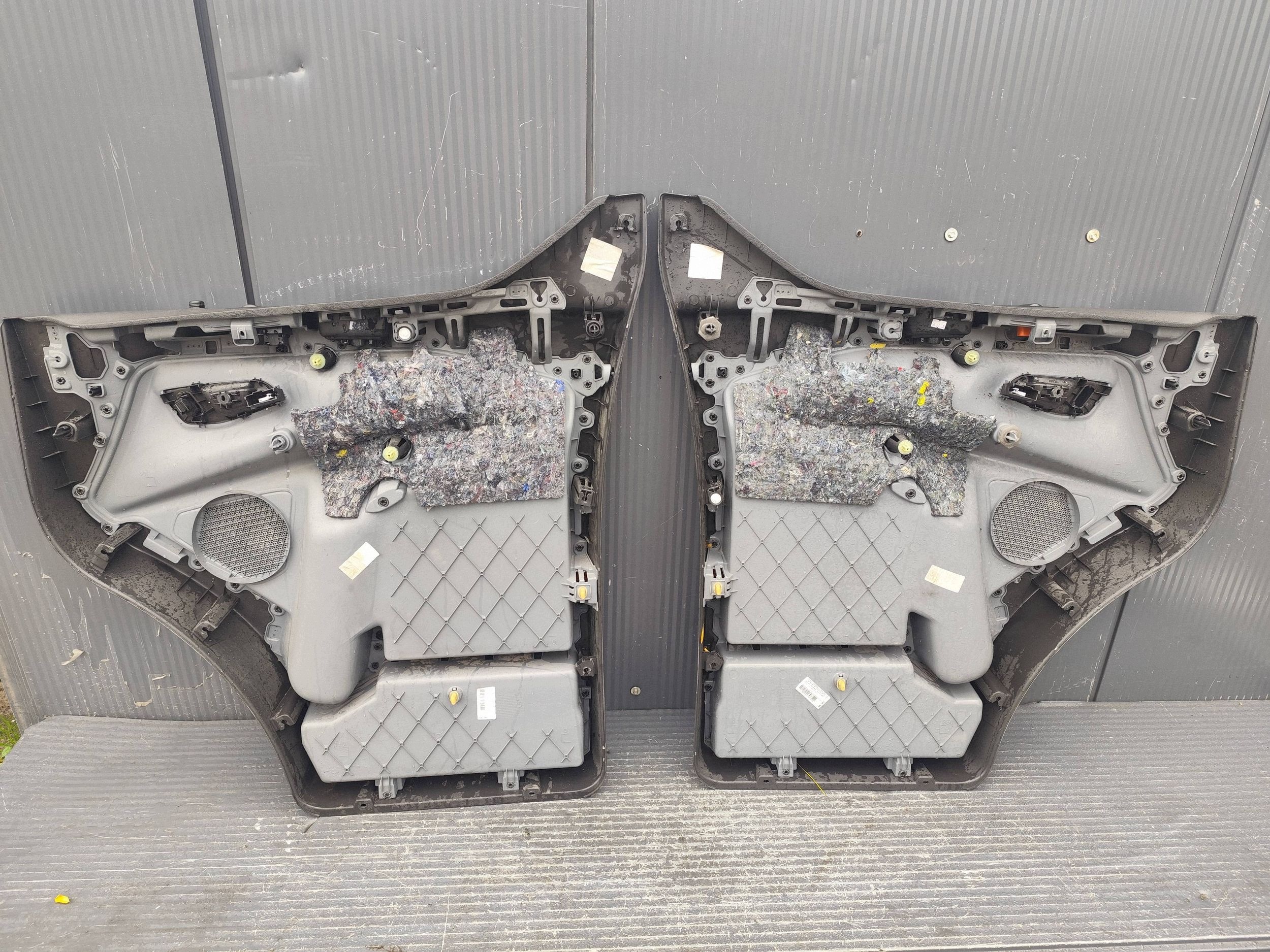 FORD TRANSIT CUSTOM side upholstery door front right left KOMPLET