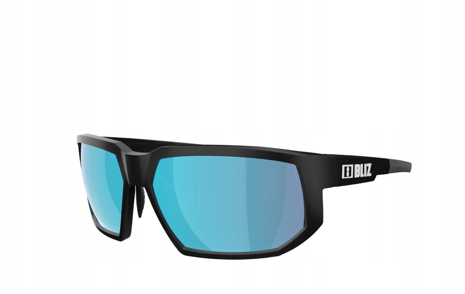 Bliz Arrow Matt Černě/hnědě A Modré Zrcadlové KAT.3