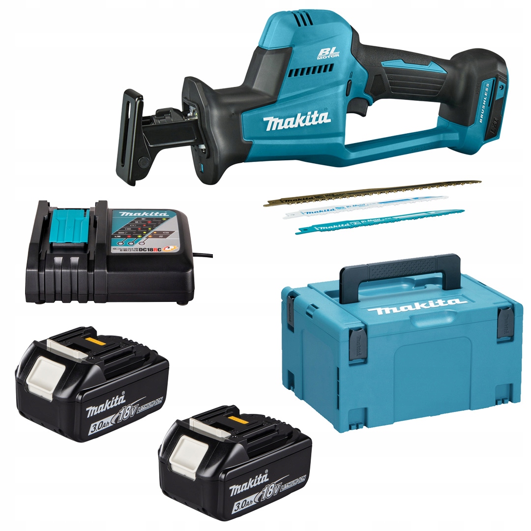 Pila ocaska Makita DJR189RFJ Lxt 18V 2x3Ah Bl 22mm kufr