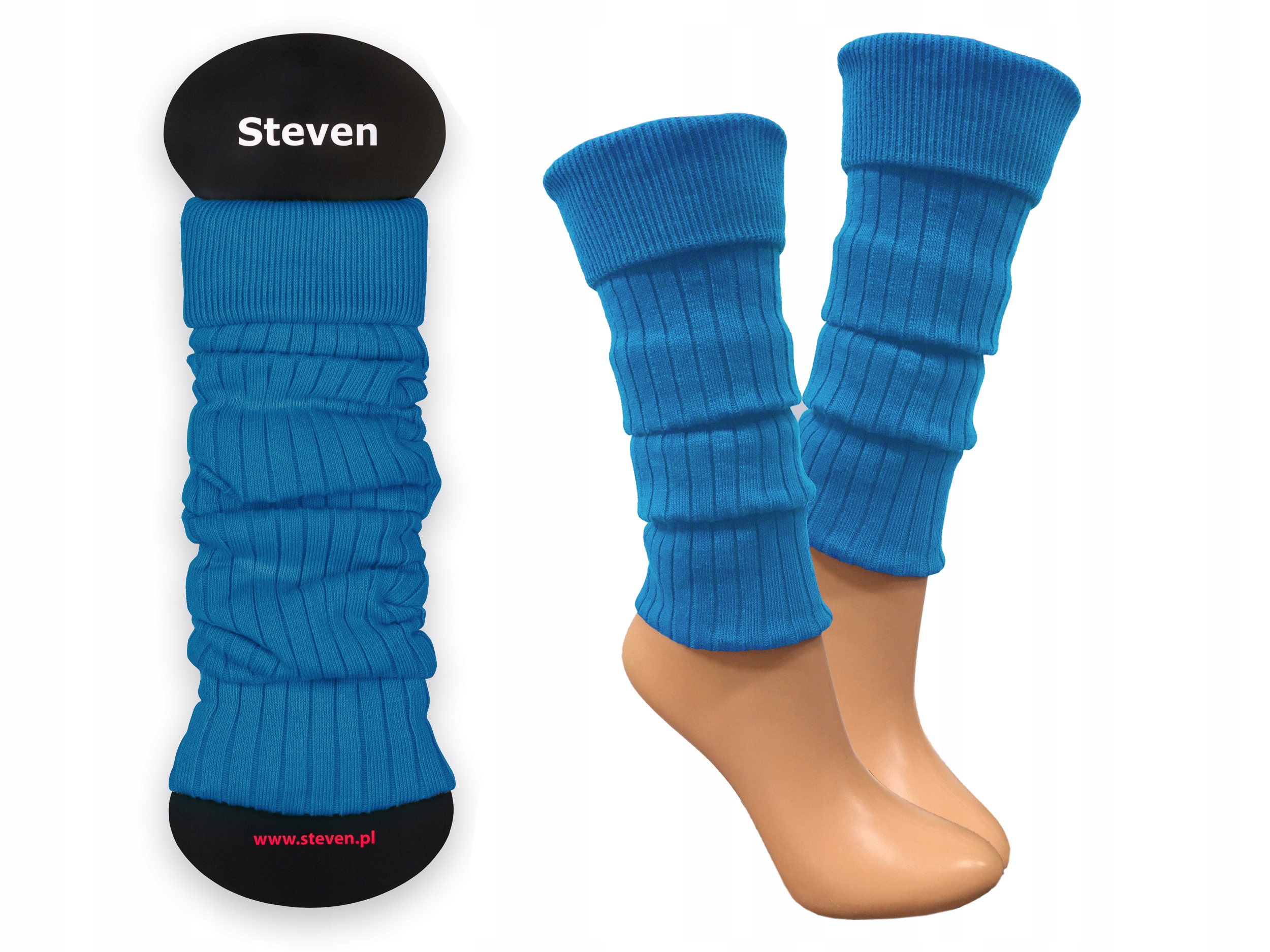 

Steven 092 Getry Ocieplacze Damskie Bawełna Błękit