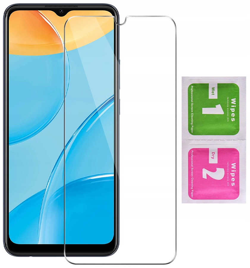 Etui do Oppo A15 / A15S Magnet Smart Case + Szkło Kolor czarny