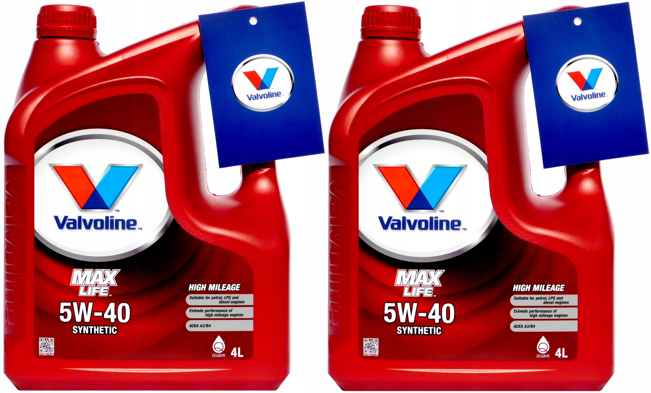 

Valvoline MaxLife Synthetic 5W40 8L Oryginał Nowy