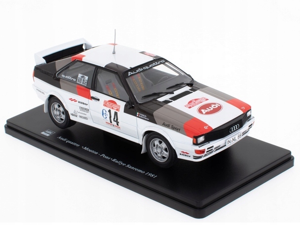 Audi Quattro A1 Mouton-Pons Rallye Sanremo 1981 1:24
