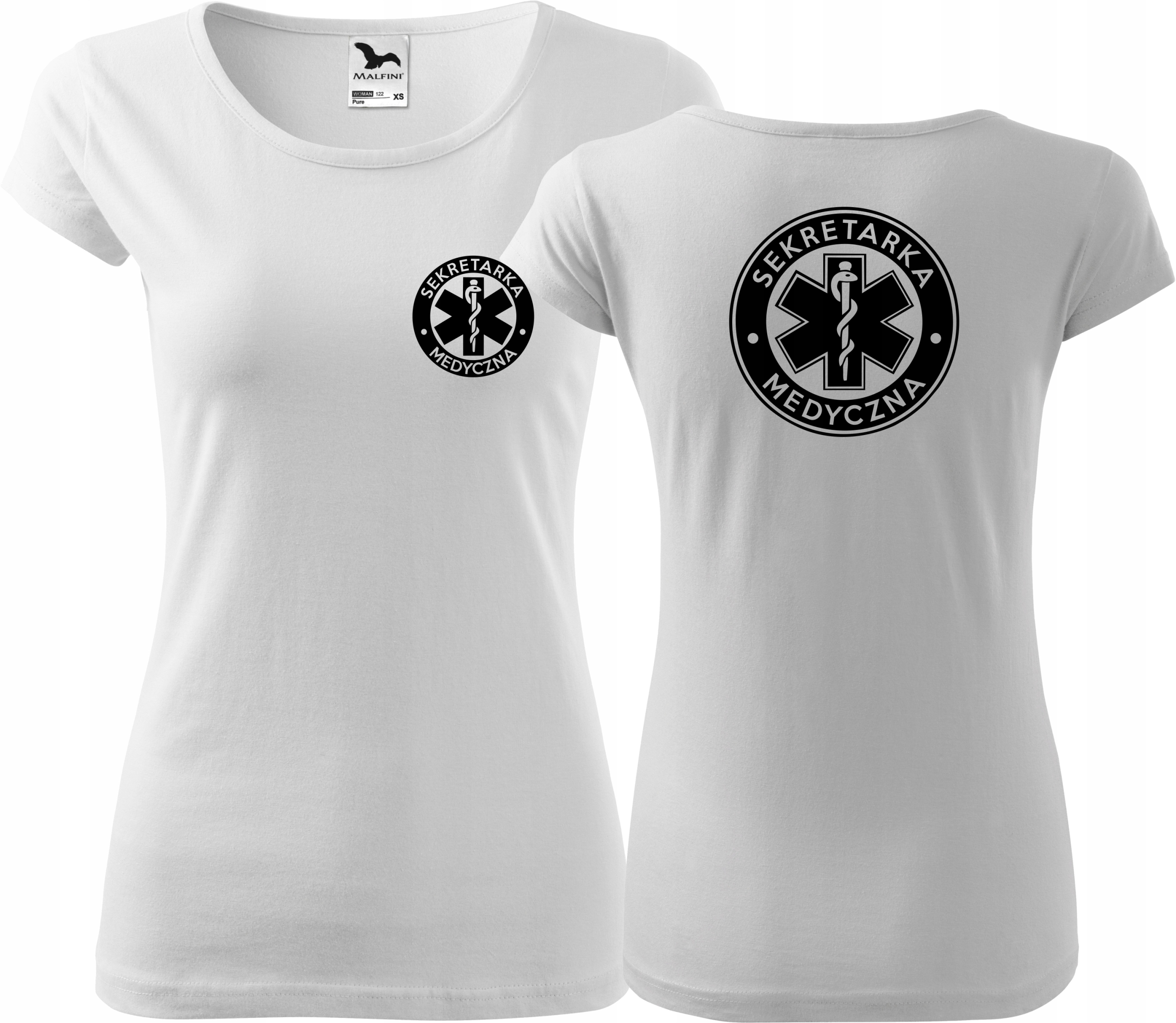 

Koszulka medyczna damska Pure Sekretarka Medyczna