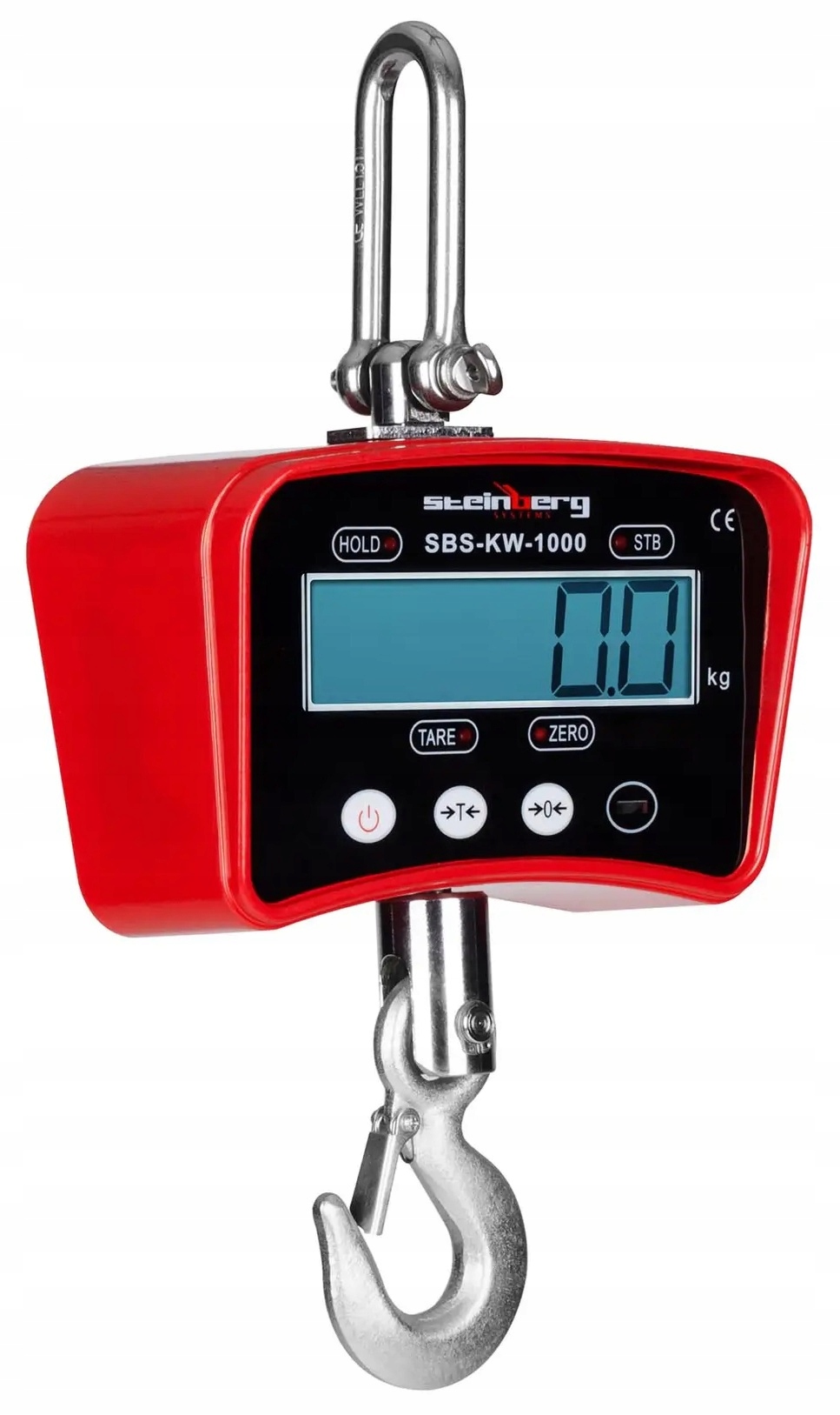 LCD Háková Váha 1000 KG/0,5 Kg Steinberg SBS-KW-1000R 10030104