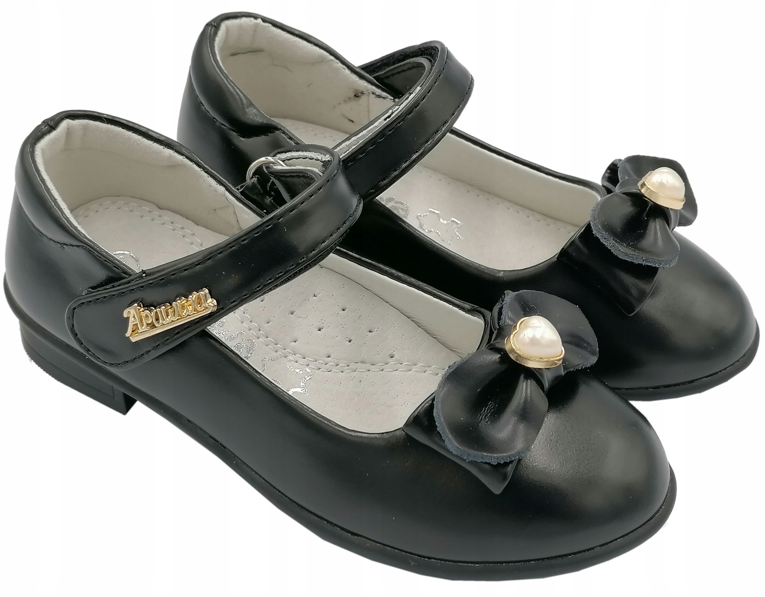 PANTOFELKI BALERINKI w.skóra profil r.29 / 17,9cm