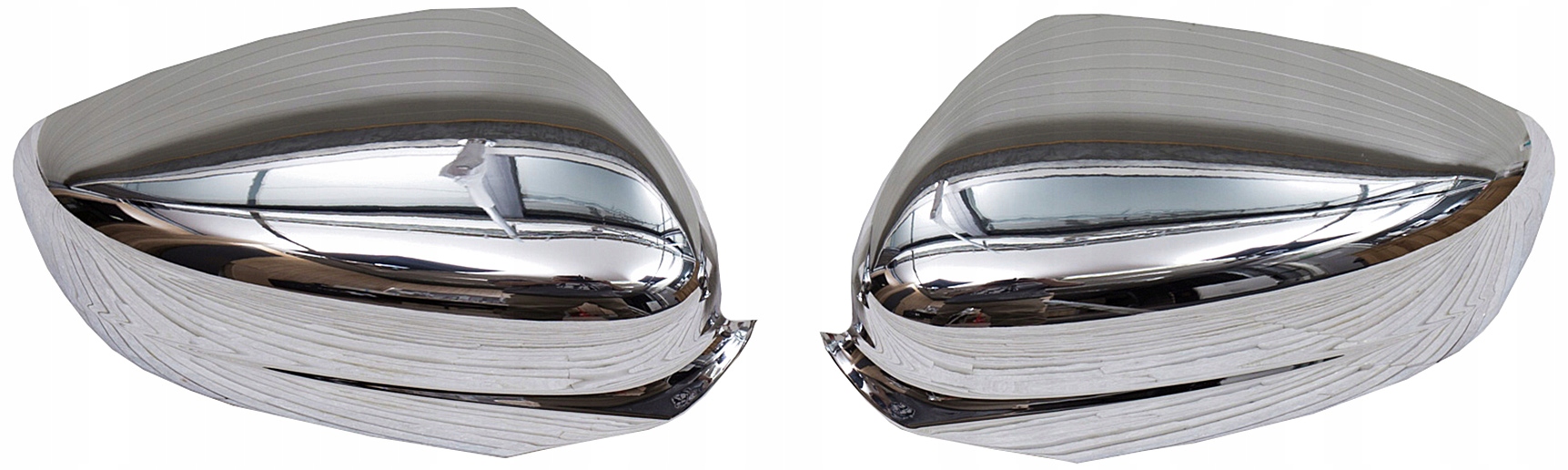 SKODA RAPID ХРОМИРОВАННАЯ ЗЕРКАЛЬНАЯ КРЫШКА 14+