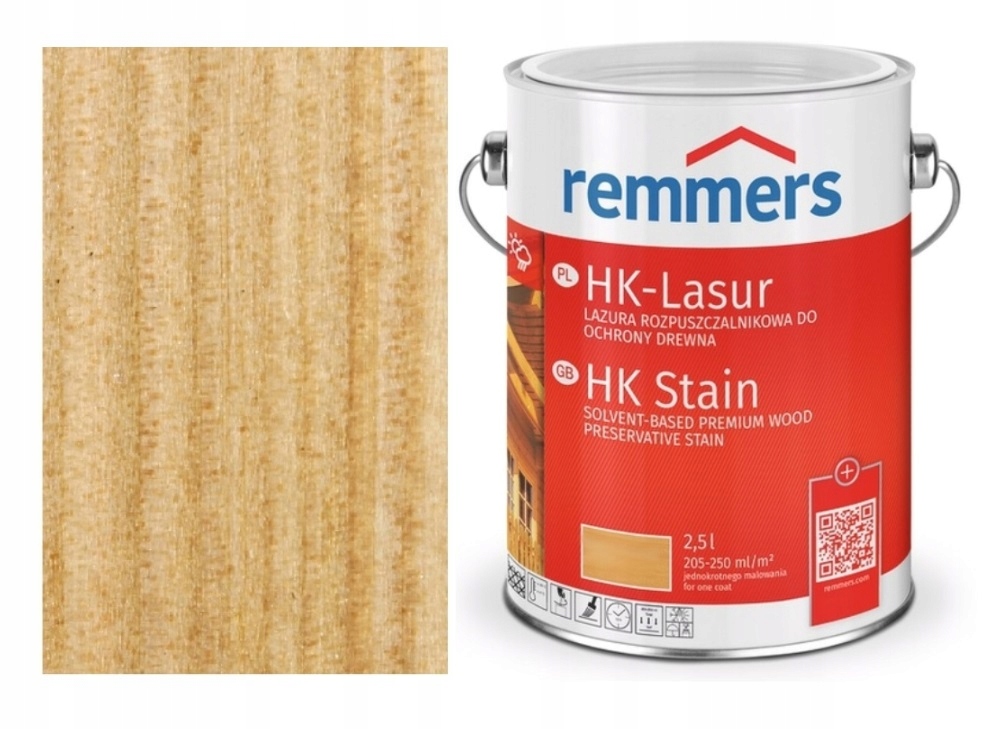 Remmers Impregnát na drevo HK-Lazura 3v1 Bezfarebný 5L
