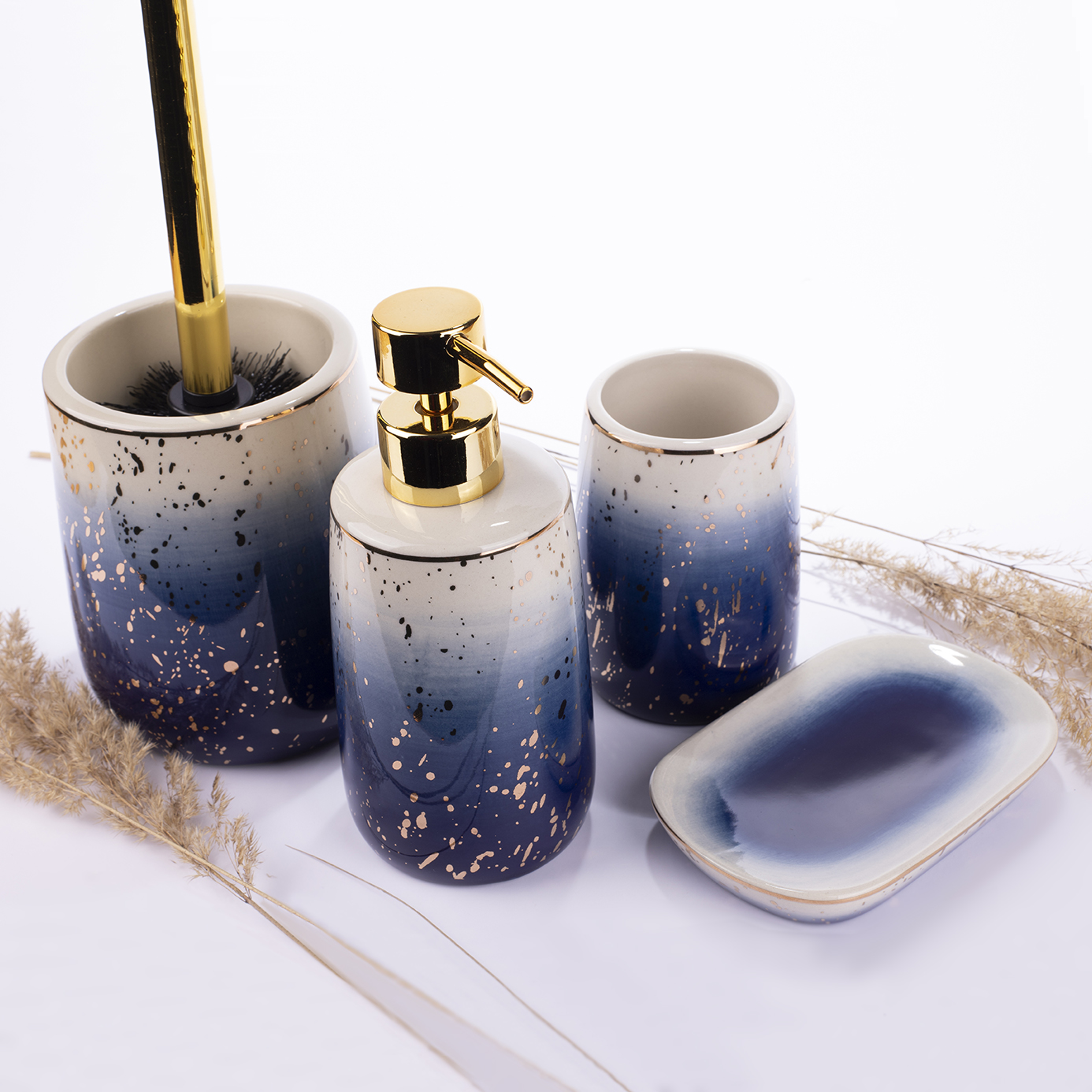 KUBEK POJEMNIK ŁAZIENKOWY NA SZCZOTECZKI PĘDZLE CIEKAWY WZÓR ODPORNY MODNY Marka Sepio