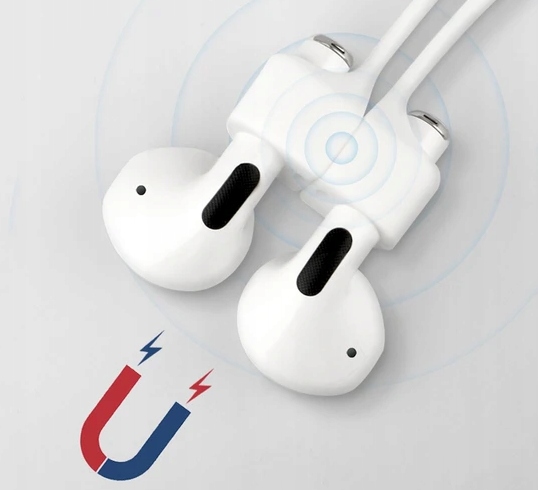 Linka Magnetyczna Pasek Szyje do Airpods Freebuds Model SUN98