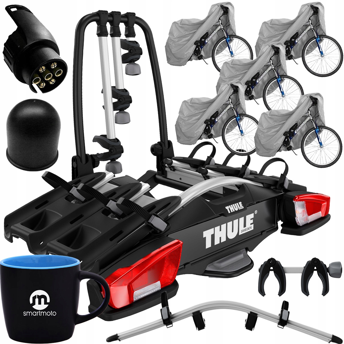 

Bagażnik Rowerowy 4 Rowery Thule VeloCompact 926