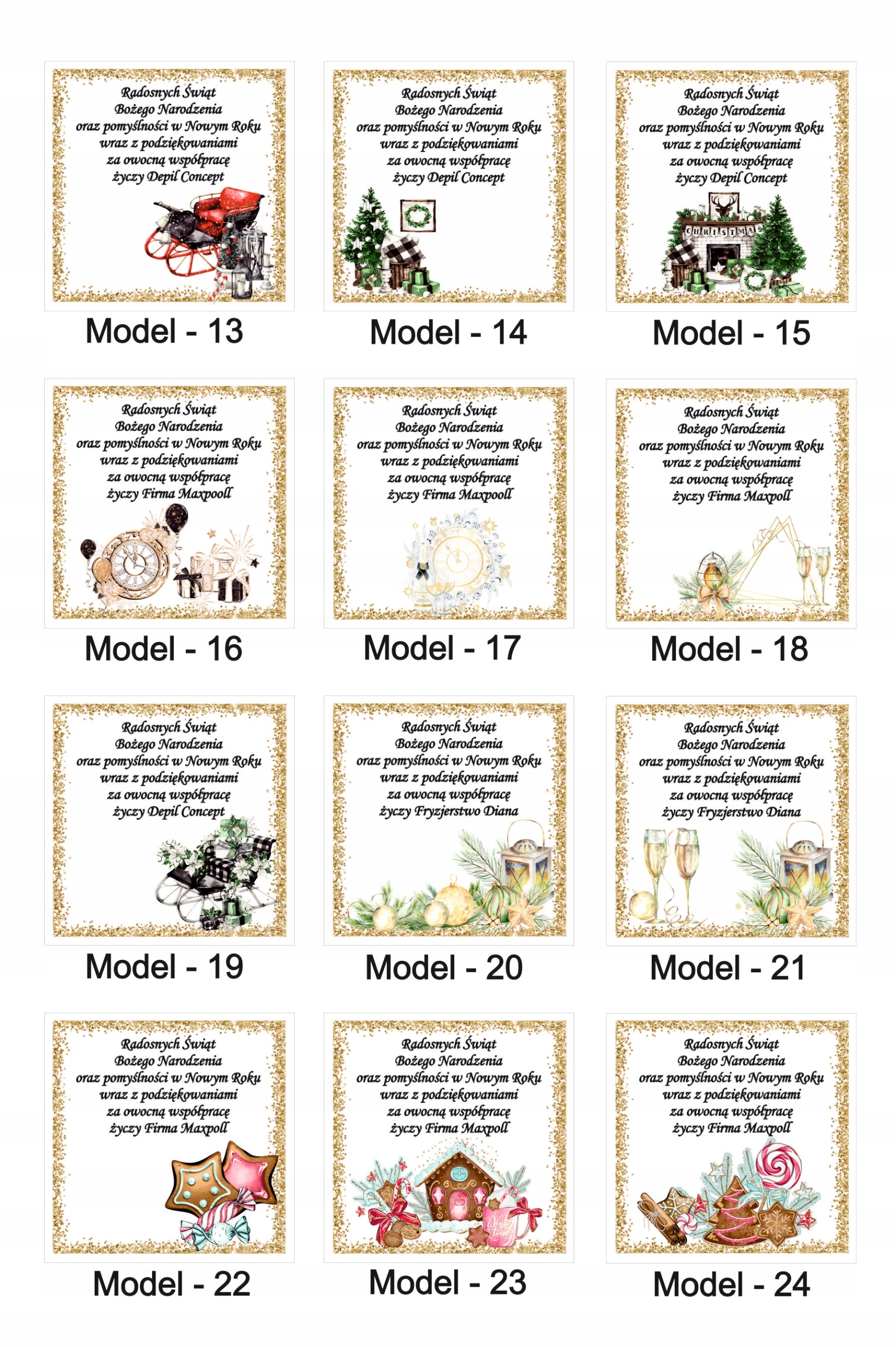 Mikołajki prezenty dla pracowników upominek święta EAN (GTIN) 5905143809228