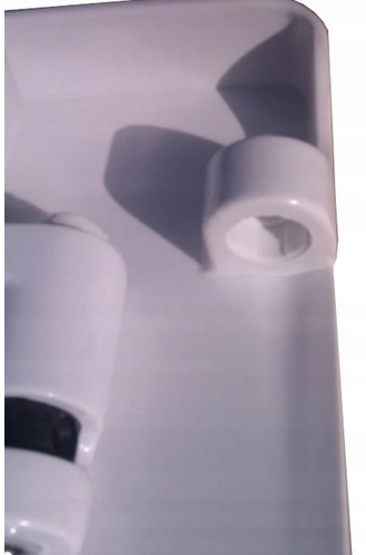 Zawiasy wolnoopadające desk Easy Cersanit K99-0141 Materiał wykonania duroplast